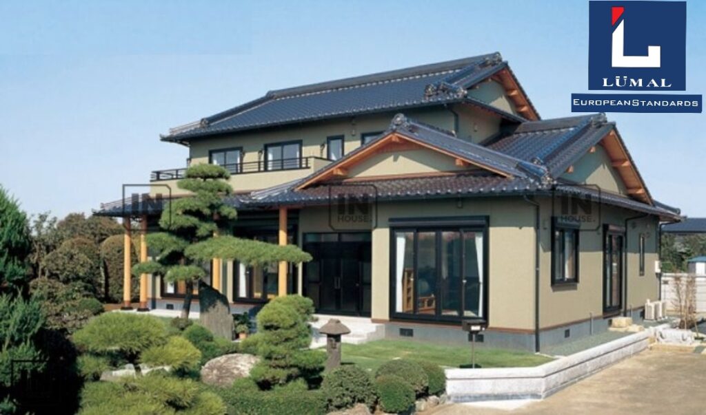 Cửa nhôm cho biệt thự kiểu nhật