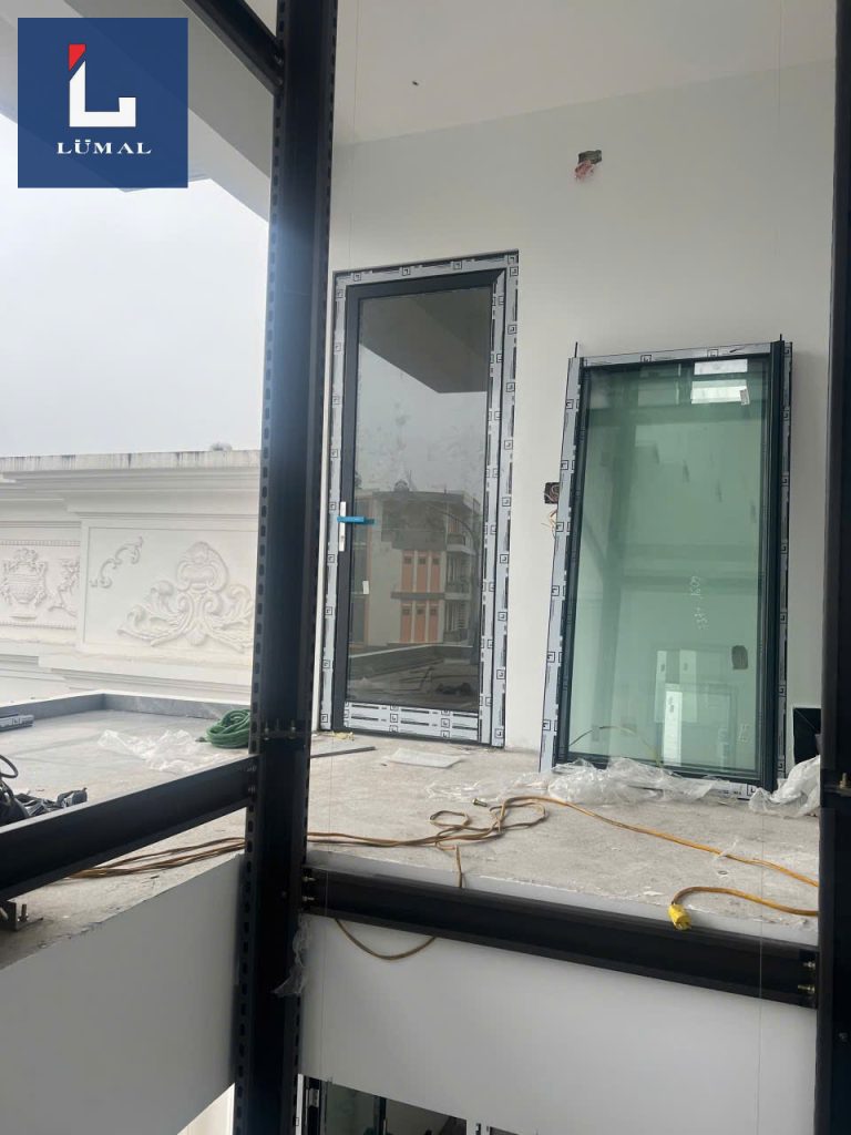 Thi công cửa nhôm kính Lumal tại nhà Ms. Chi – Tp Hải Phòng 4