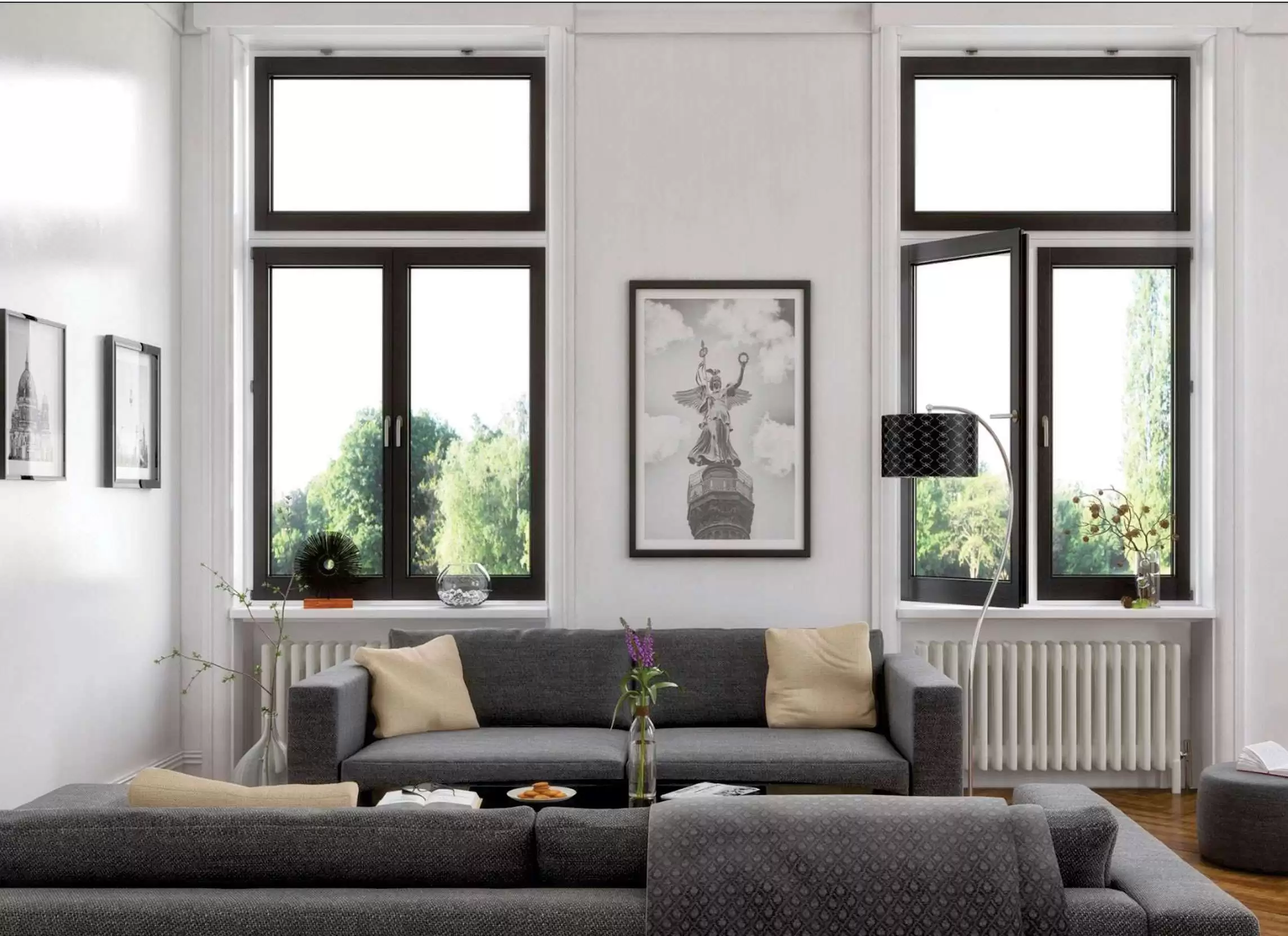 Cửa sổ nhôm cao cấp