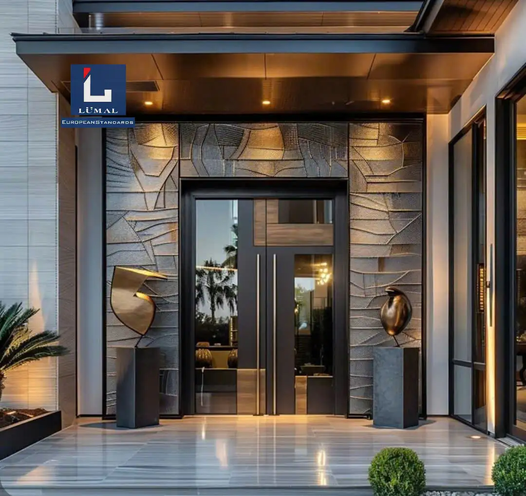 Cửa chính biệt thự