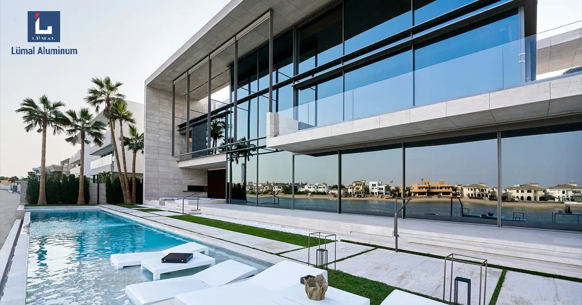 Cửa nhôm kính và xu hướng kiến trúc xanh hiện đại