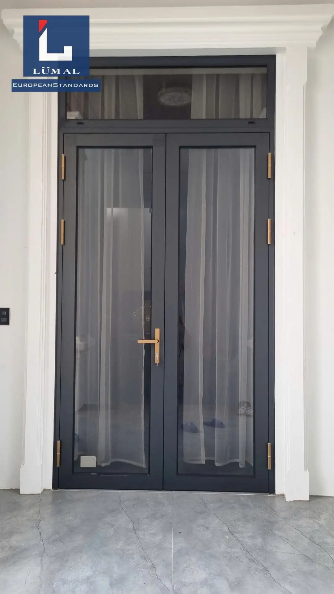 Bàn giao công trình cửa nhôm Lumal tại Ân Thi – Hưng Yên