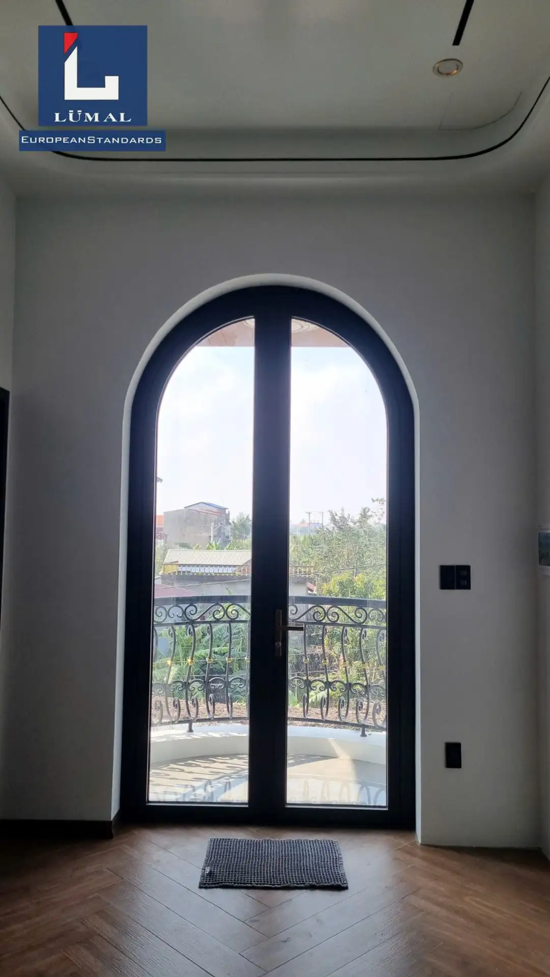 Bàn giao công trình cửa nhôm Lumal tại Ân Thi – Hưng Yên