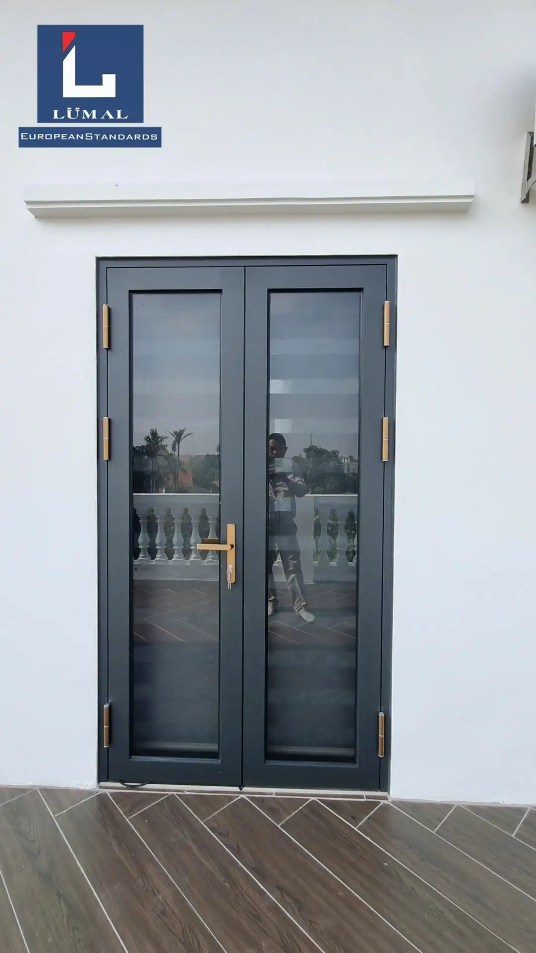 Bàn giao công trình cửa nhôm Lumal tại Ân Thi – Hưng Yên