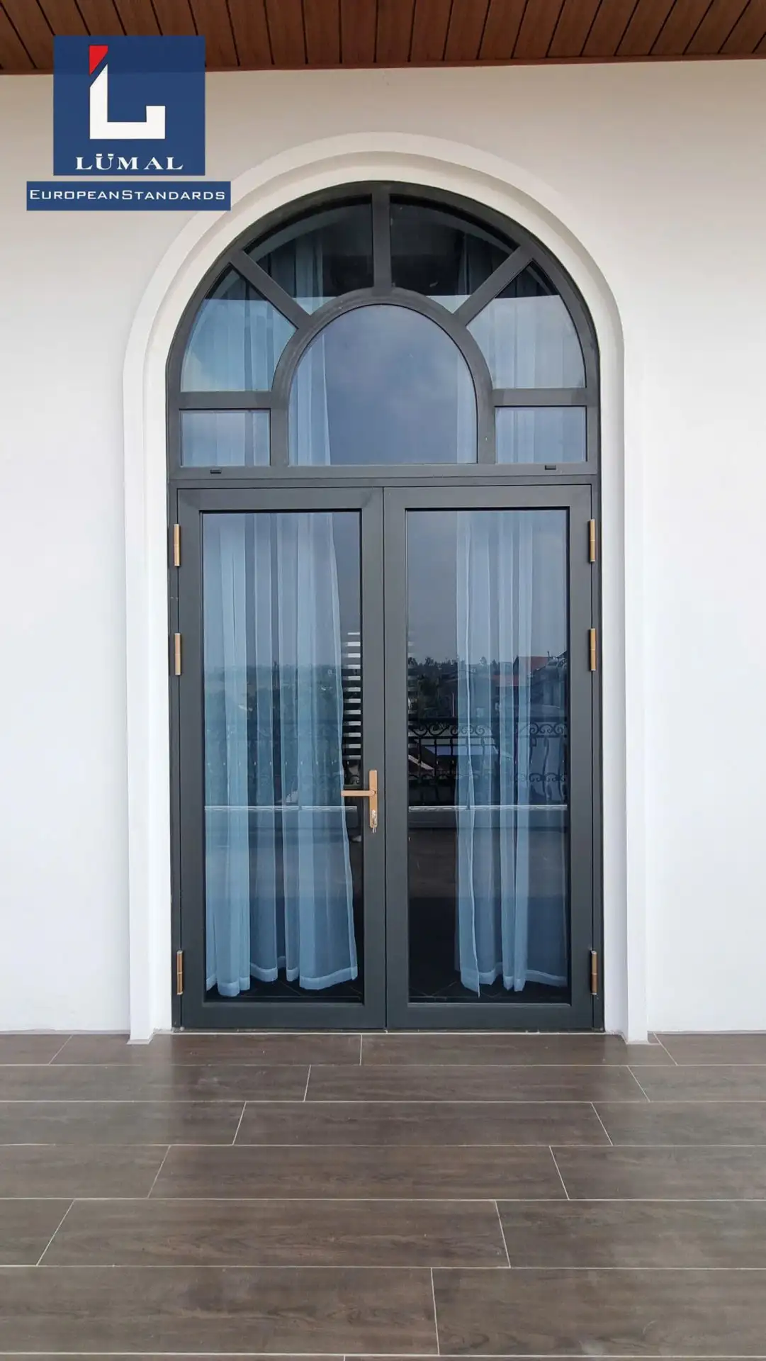 Bàn giao công trình cửa nhôm Lumal tại Ân Thi – Hưng Yên