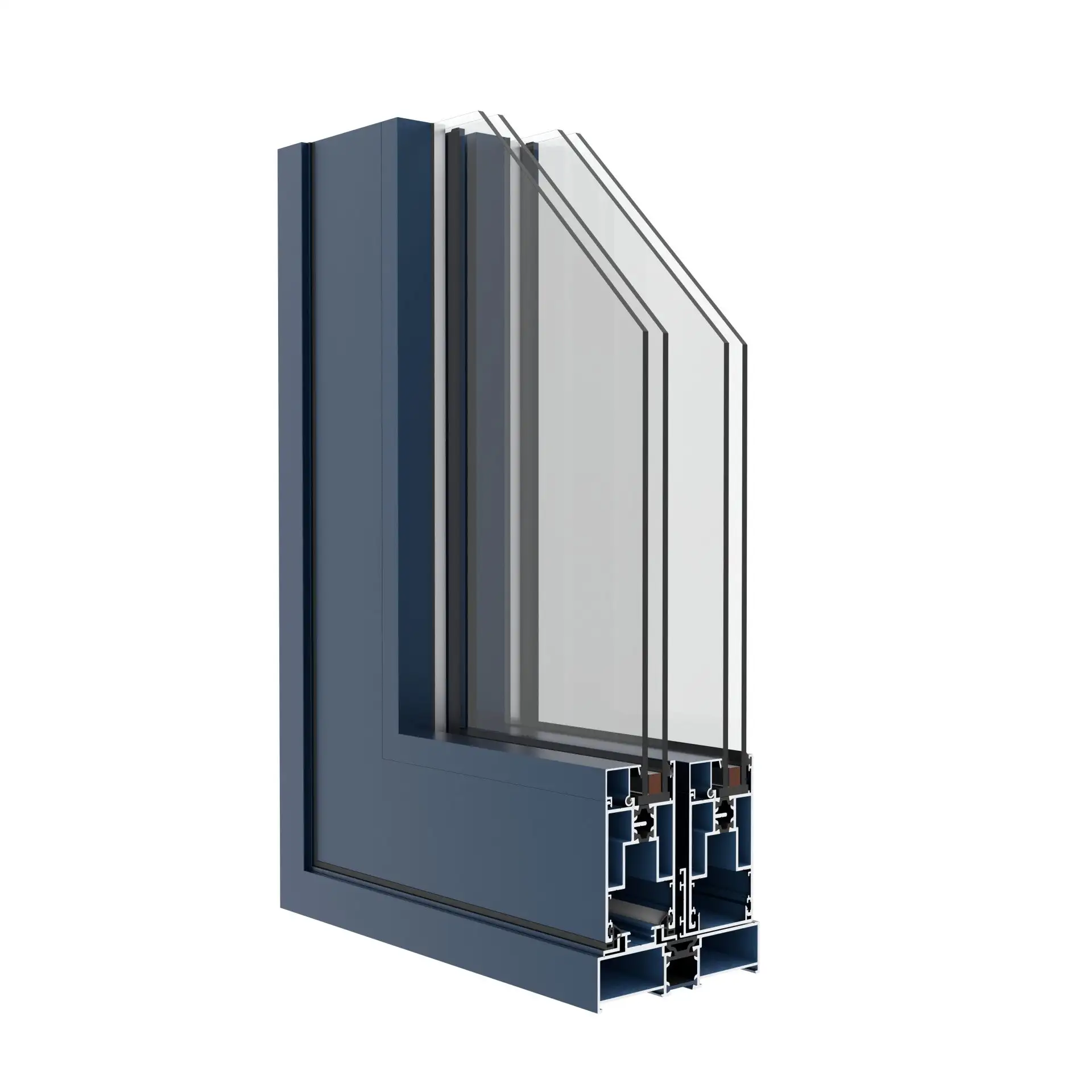 L126DB - Cửa đi lùa cầu cách nhiệt