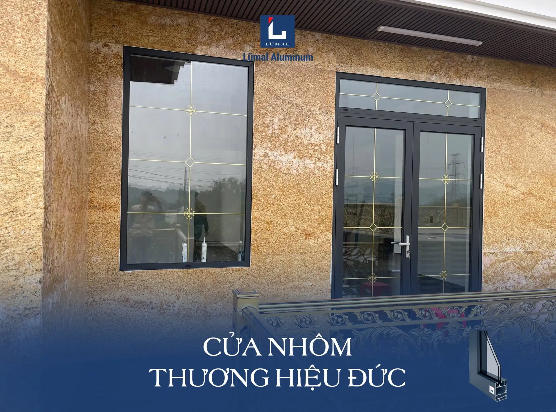 CÔNG TRÌNH FULL HỆ NHÔM LUMAL TẠI MỸ SƠN, ĐÔ LƯƠNG, NGHỆ AN