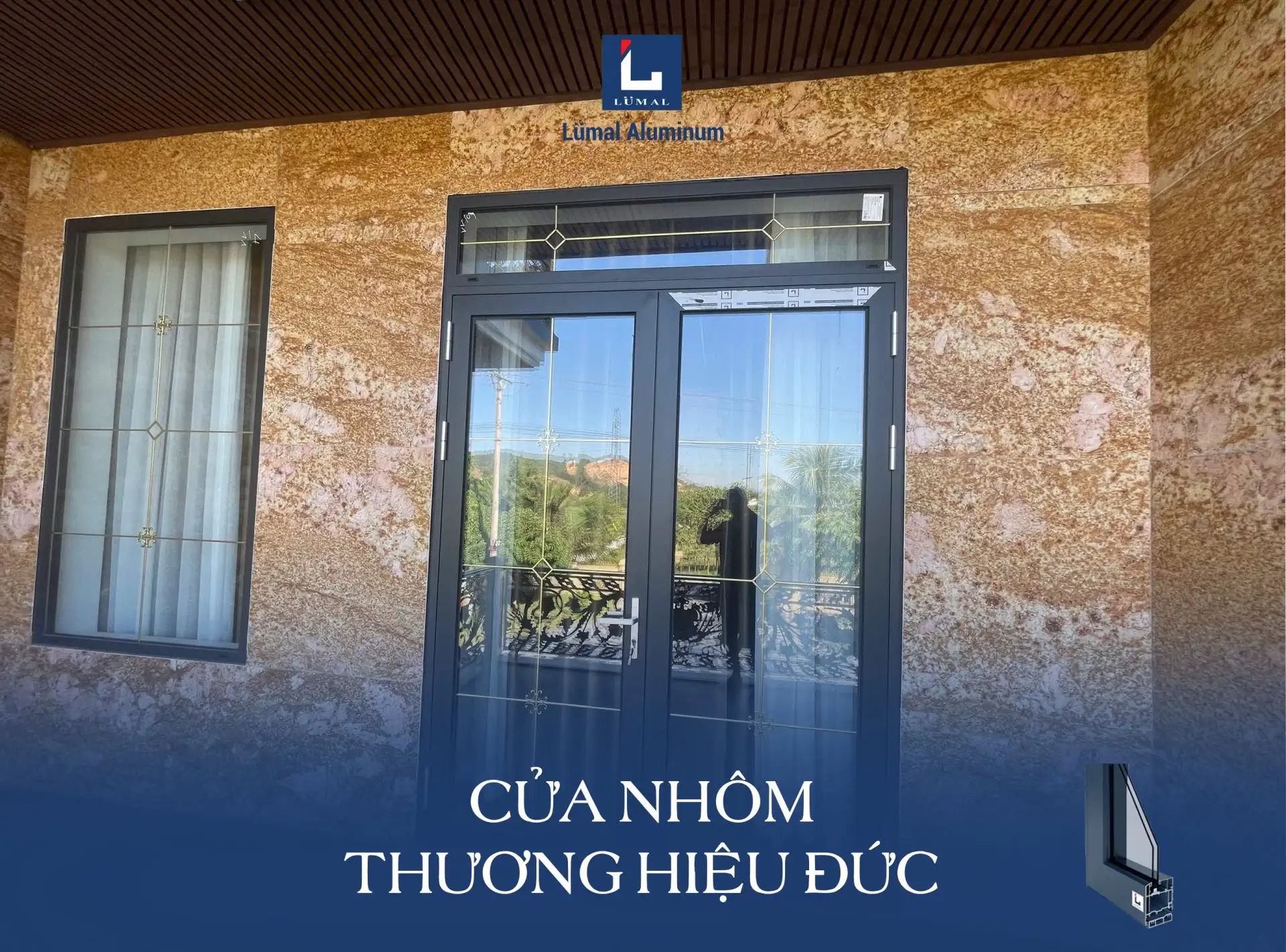 CÔNG TRÌNH FULL HỆ NHÔM LUMAL TẠI MỸ SƠN, ĐÔ LƯƠNG, NGHỆ AN