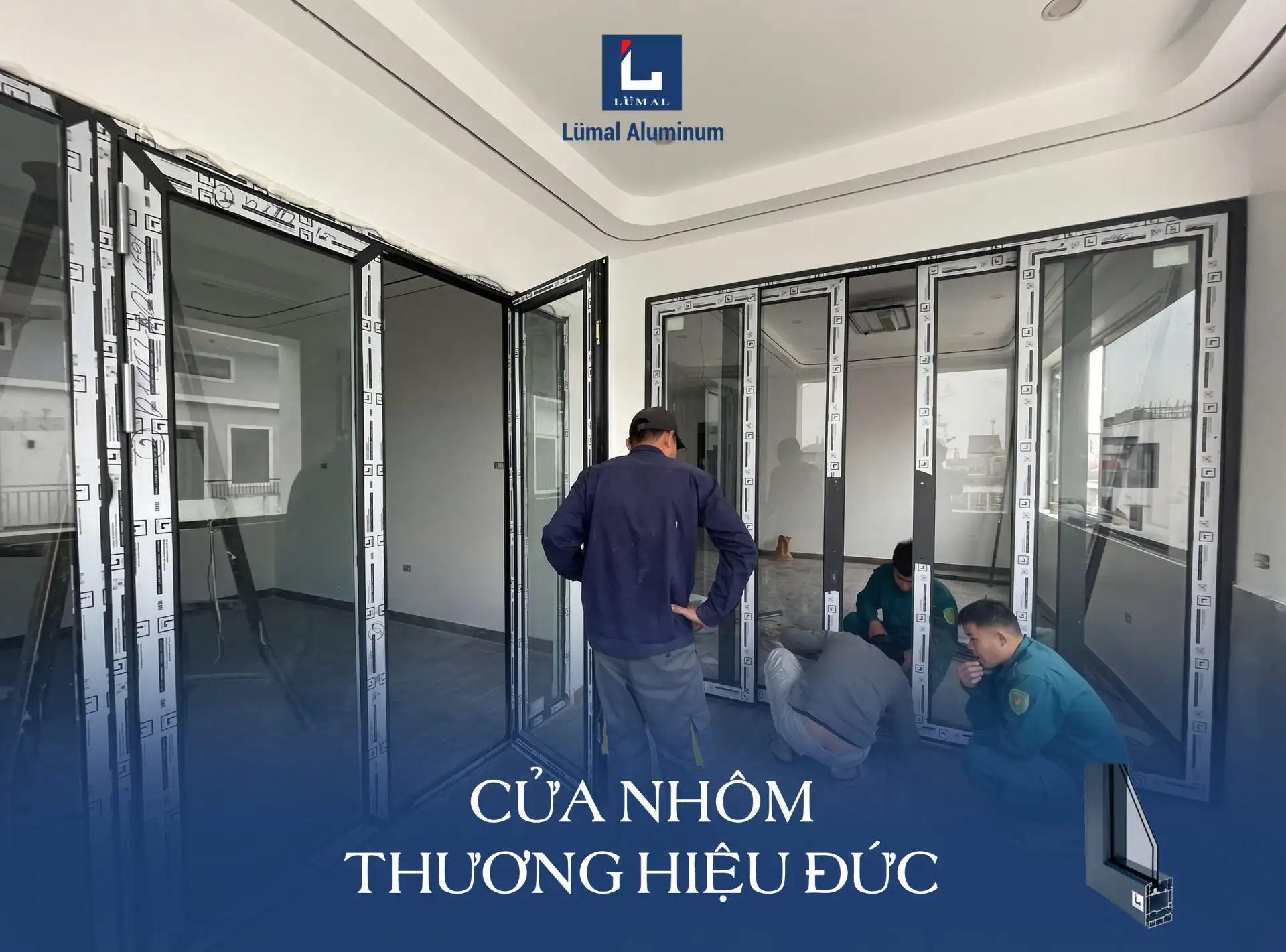 Công Trình Nhôm Lumal Nhà Anh Ánh – Ngõ 42 Nguyễn Cảnh Hoan, TP. Vinh