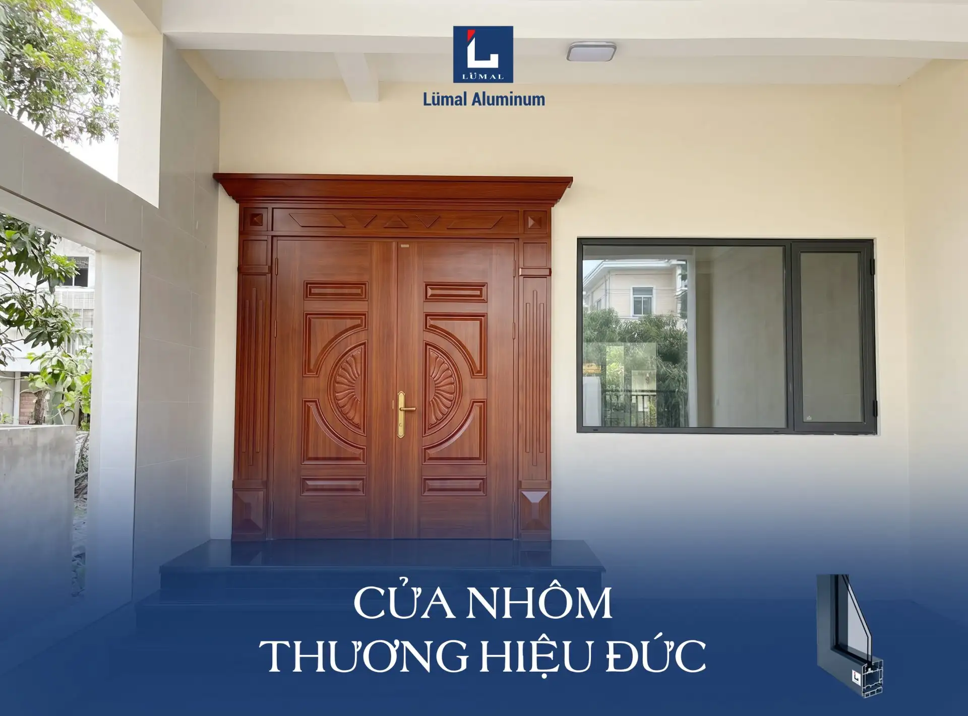 Công Trình Nhôm Lumal Nhà Chị Hoa – Hưng Lộc, TP. Vinh