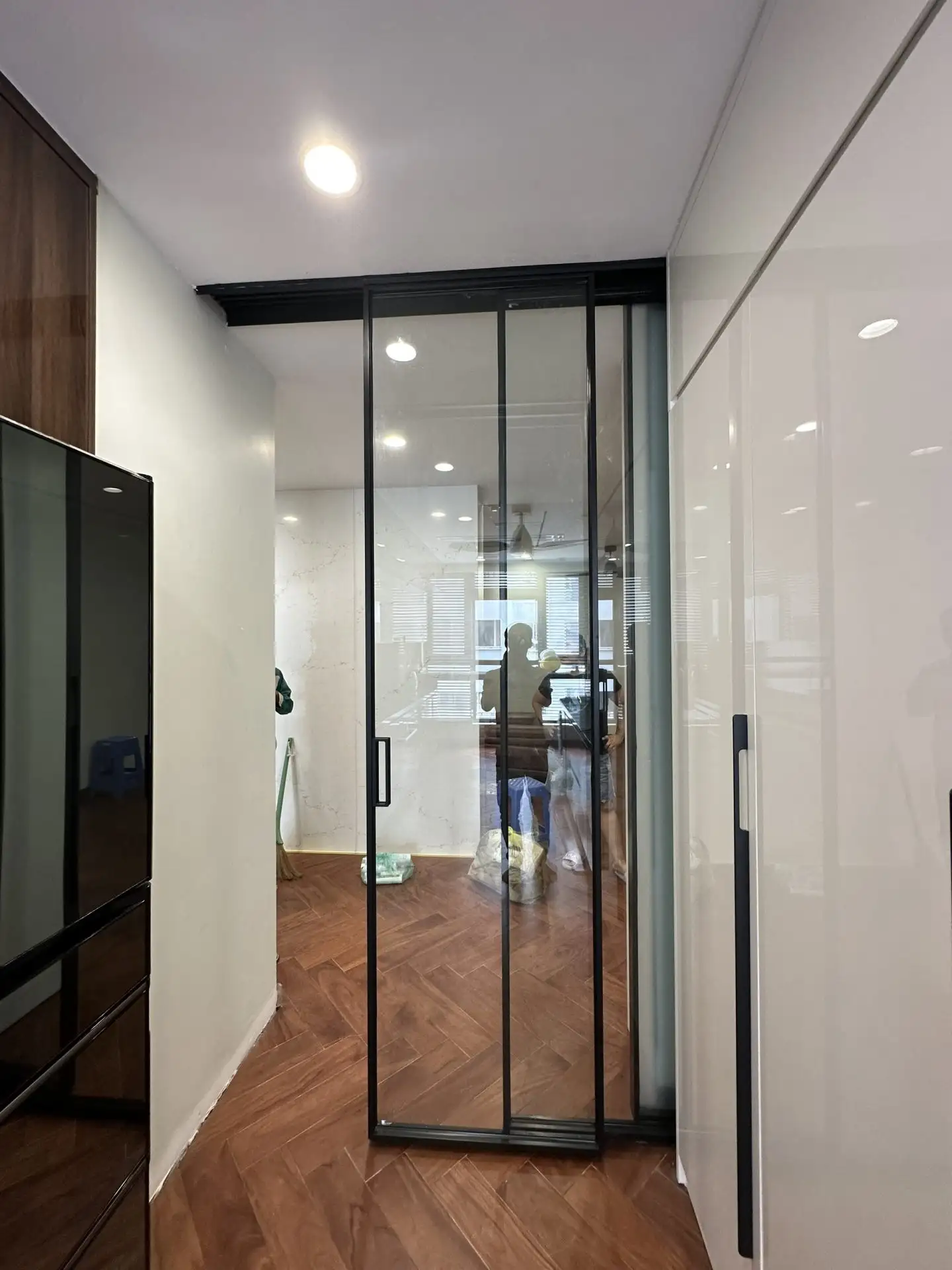 cửa nhôm Slim chung cư diện tích hạn chế